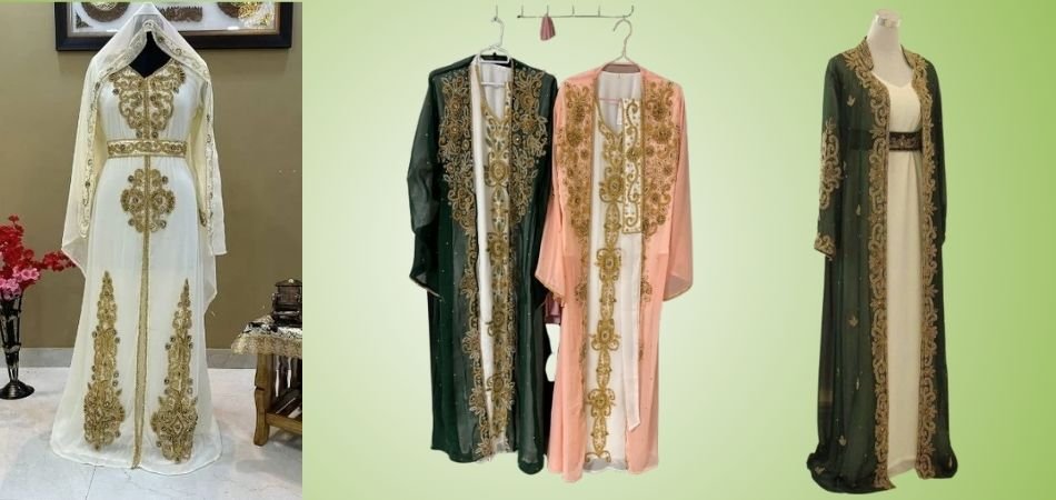 Shop Our Exquisite Collection of Embroidered Kaftans