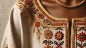 The Art of Embroidery in African Kaftans