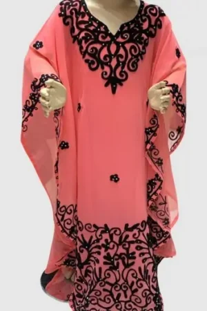 Elegant Girls Kaftan Dress – Authentic Indian Kids Clothing
