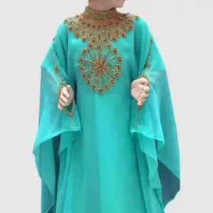 Kids Kaftan with Hand-Beaded Zari Work (1)