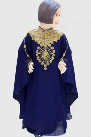 Stylish Kids Kaftan Dress – Ages 2-16, Made in India (1)