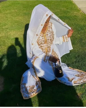 White Nikkah Abaya (12)