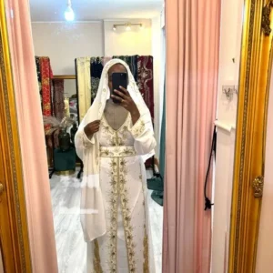 White Nikkah Abaya (13)