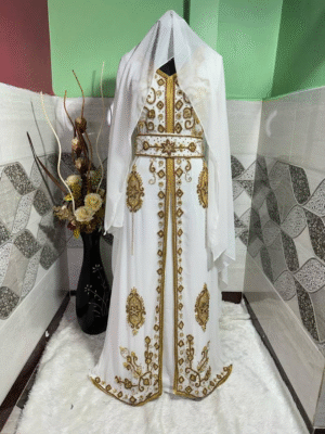 Eid Moroccan kaftan Farasha gown (1)