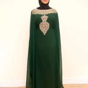 Dubai luxury Moroccan kaftan Farasha gown (17)