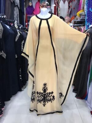Dubai Moroccan kaftan Farasha gown (3)