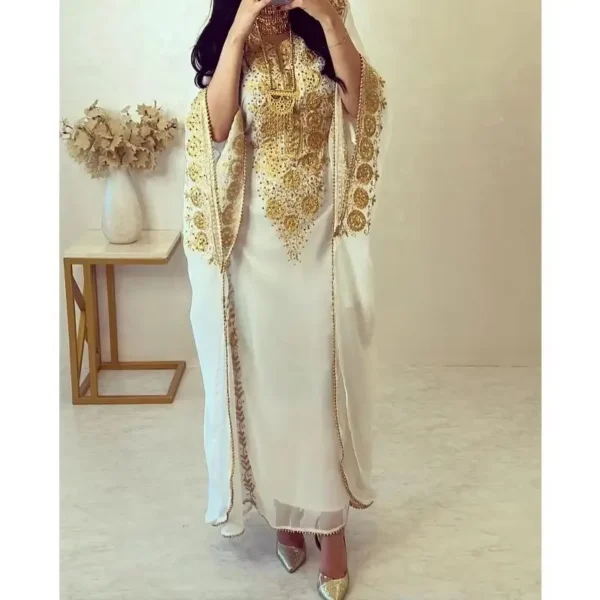 Gold Embroidered Kaftan (23)