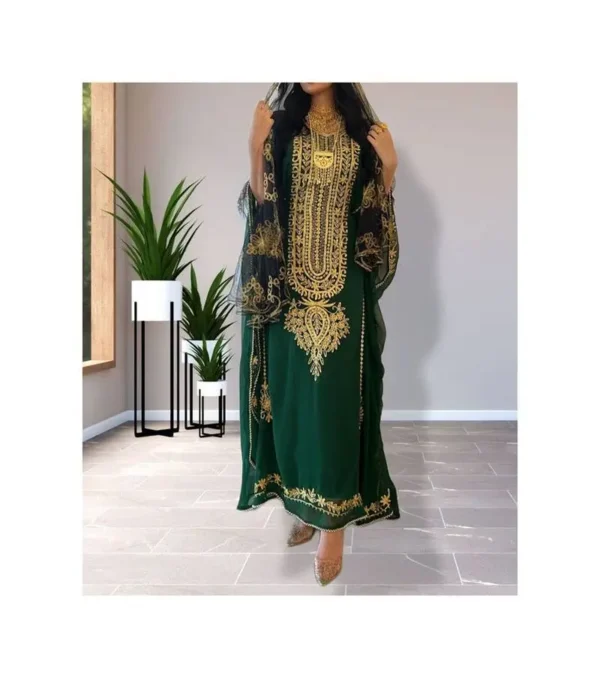 Gold Embroidered Kaftan (38)