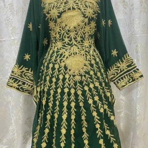 Gold Embroidered Kaftan (69)