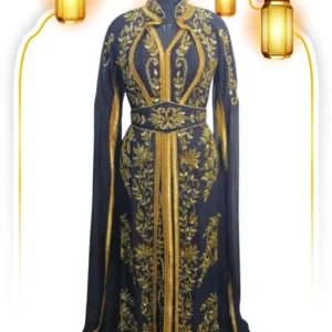 Black Moroccan Kaftan 2025 (2)