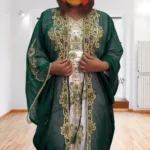 Moroccan Dubai Kaftan, Hand-Beaded Arabic Abaya, Floor-Length Party Wear Maxi, Elegant Farasha Wedding Gown, Stylish Beach Jalabiya, Mother’s Gift Dress (1)