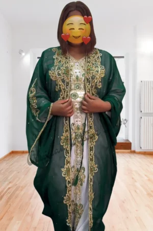 Moroccan Dubai Kaftan, Hand-Beaded Arabic Abaya, Floor-Length Party Wear Maxi, Elegant Farasha Wedding Gown, Stylish Beach Jalabiya, Mother’s Gift Dress (1)