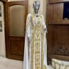 Embroidered Moroccan bridal kaftan gown (1)