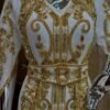 Embroidered Moroccan bridal kaftan gown (2)