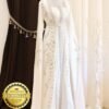 White silver bridal kaftan (1)