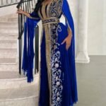 royal blue moroccan caftan dress (1)