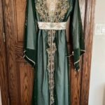 Moroccan Gold Embroidered Kaftan (1)