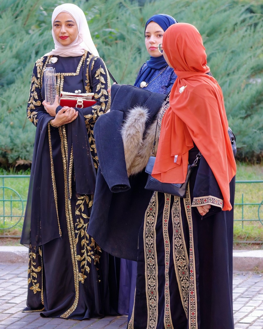 Buy Elegant Black Moroccan Kaftan Abaya Dress with Gold Floral Embroidery Modest Islamic Fashion - African Attire Shop Buy Elegant Black Moroccan Kaftan Abaya Dress with Gold Floral Embroidery Modest Islamic Fashion - African Attire Shop
