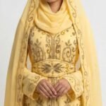 yellow UK caftan with gold embroidery (2)